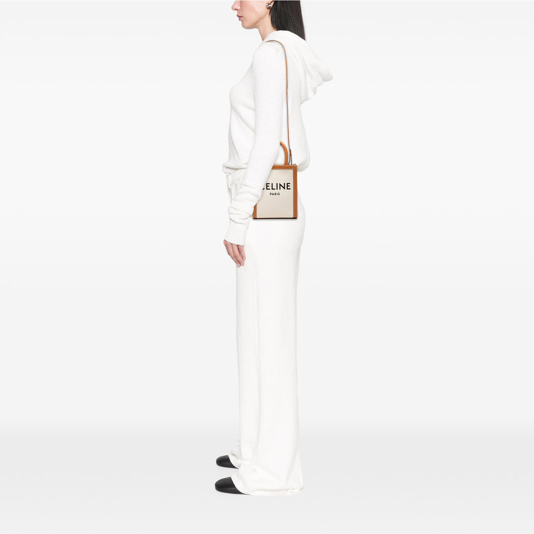 Celine Mini Toile Cabas vertical Cabas