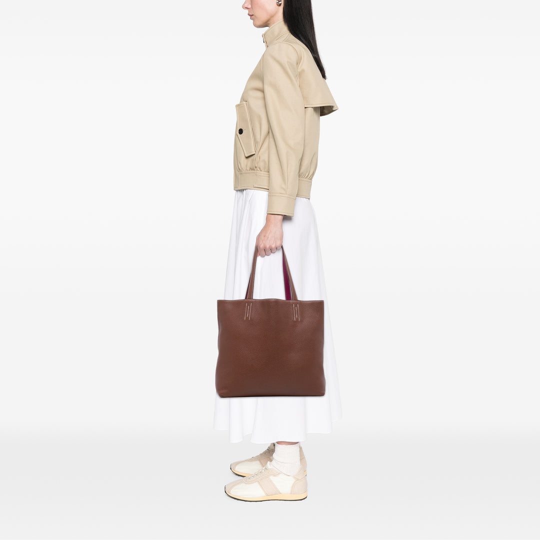 Hermès Clemence Double Sens 36 Marron