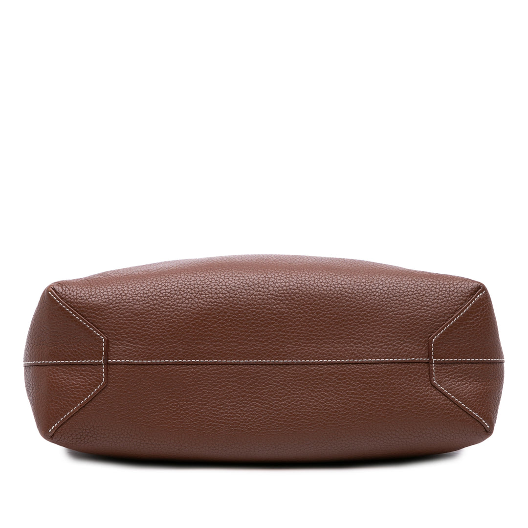 Hermès Clemence Double Sens 36 Marron