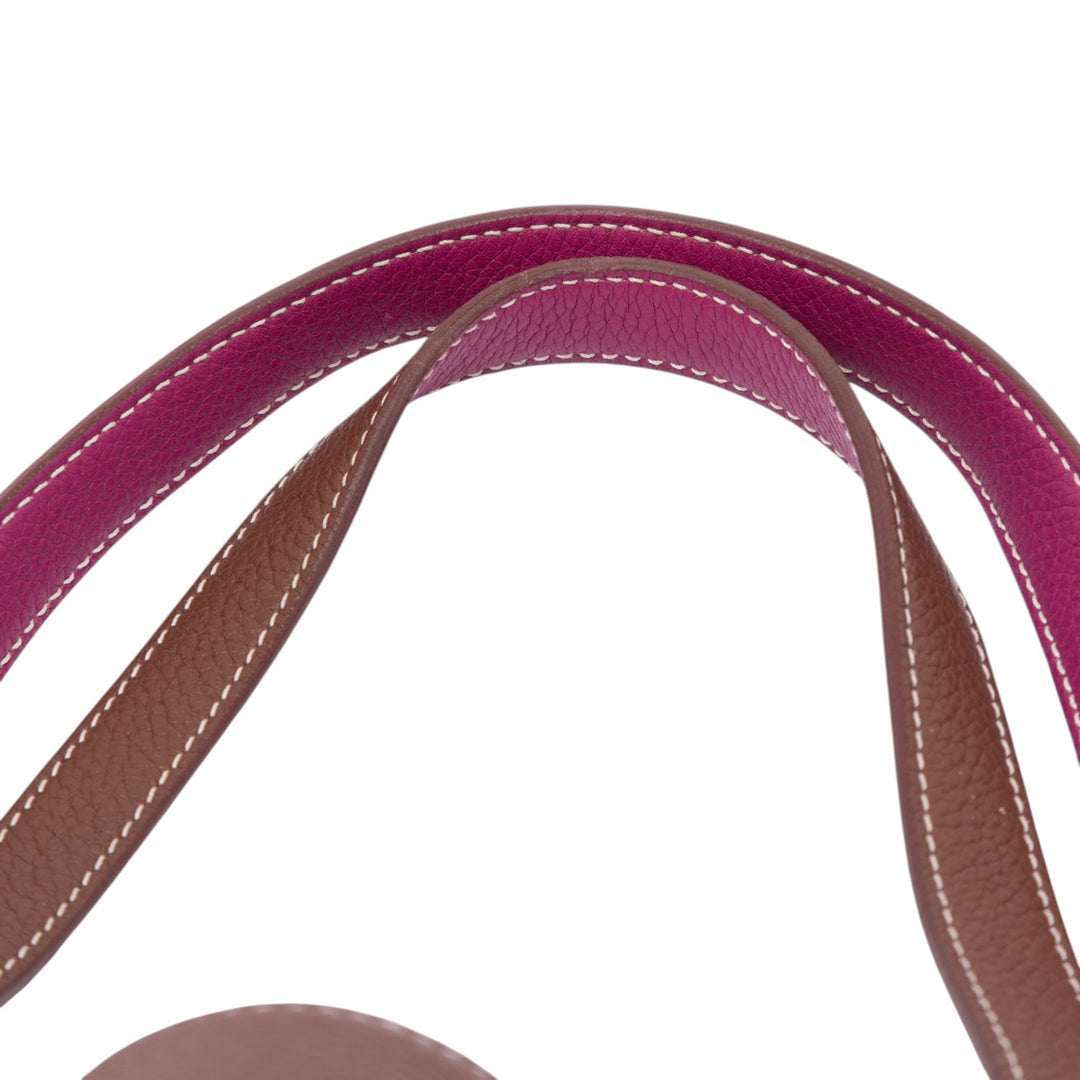 Hermès Clemence Double Sens 36 Marron