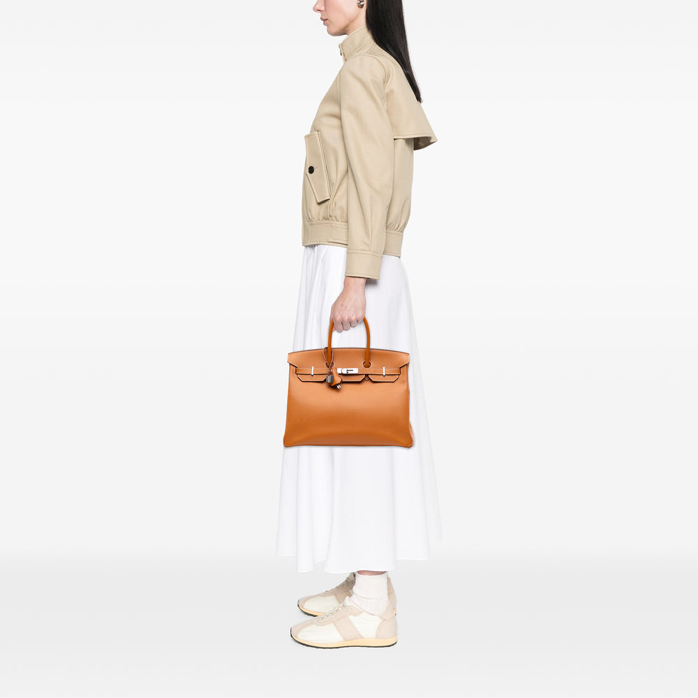 Epsom Birkin Retourne 35 Brown - Gaby Paris