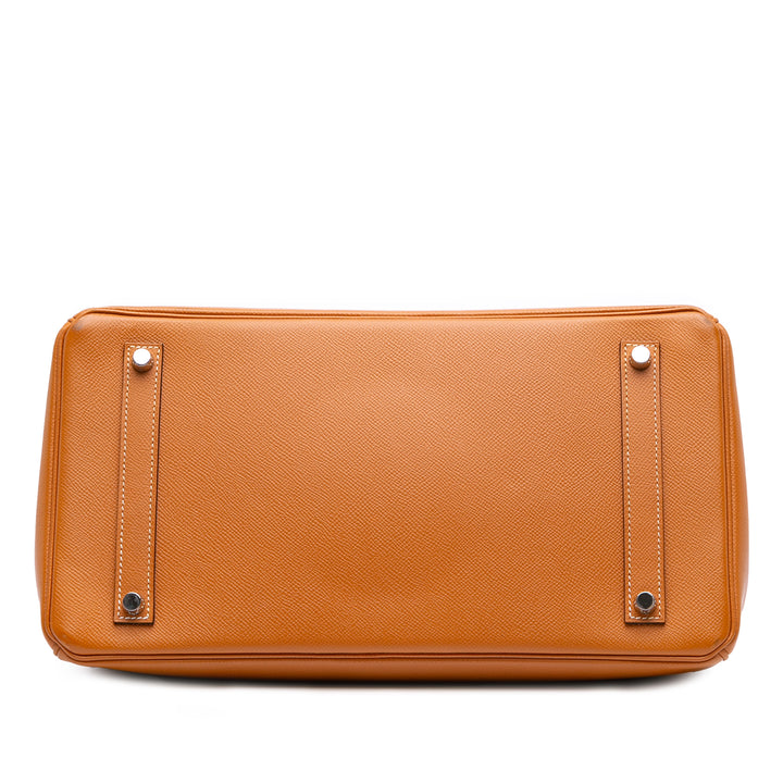 Epsom Birkin Retourne 35 Brown - Gaby Paris