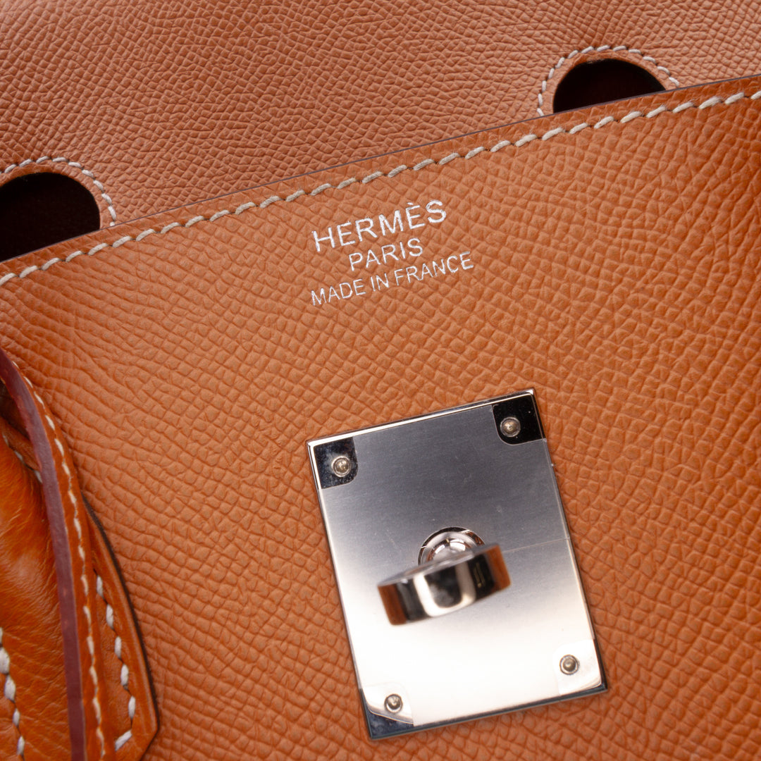 Epsom Birkin Retourne 35 Brown - Gaby Paris