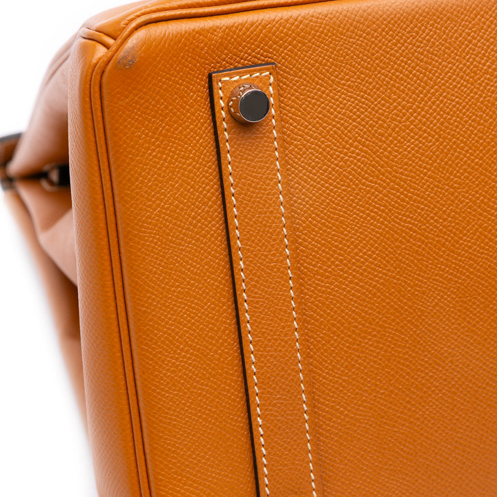Epsom Birkin Retourne 35 Brown - Gaby Paris