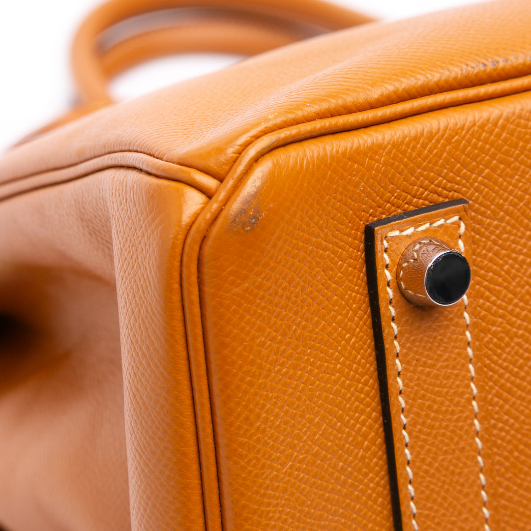 Epsom Birkin Retourne 35 Brown - Gaby Paris