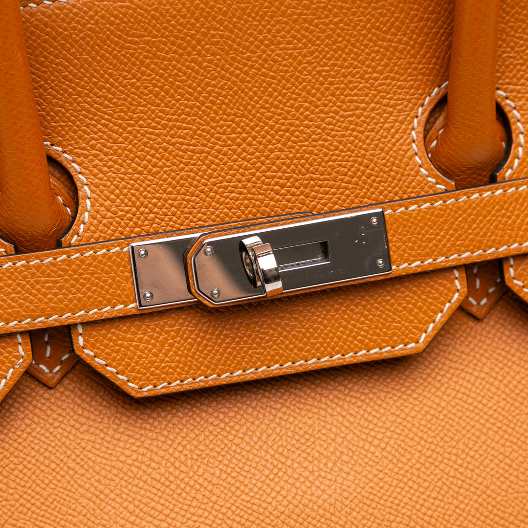 Epsom Birkin Retourne 35 Brown - Gaby Paris