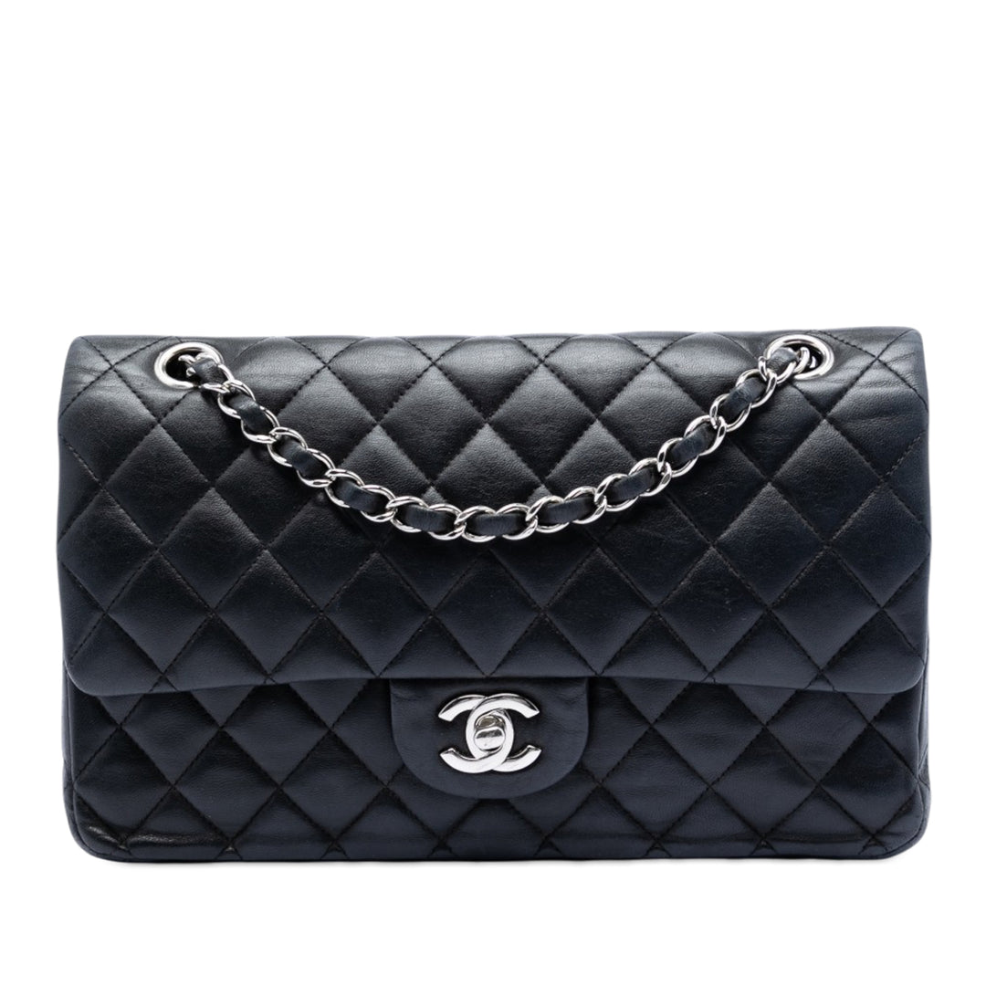 Chanel Medium Classic Cuir d’agneau Double rabat