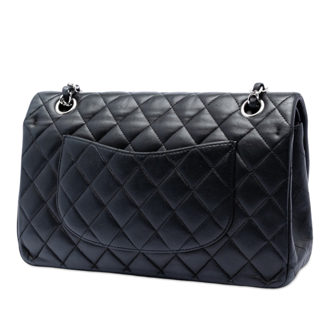 Chanel Medium Classic Cuir d’agneau Double rabat
