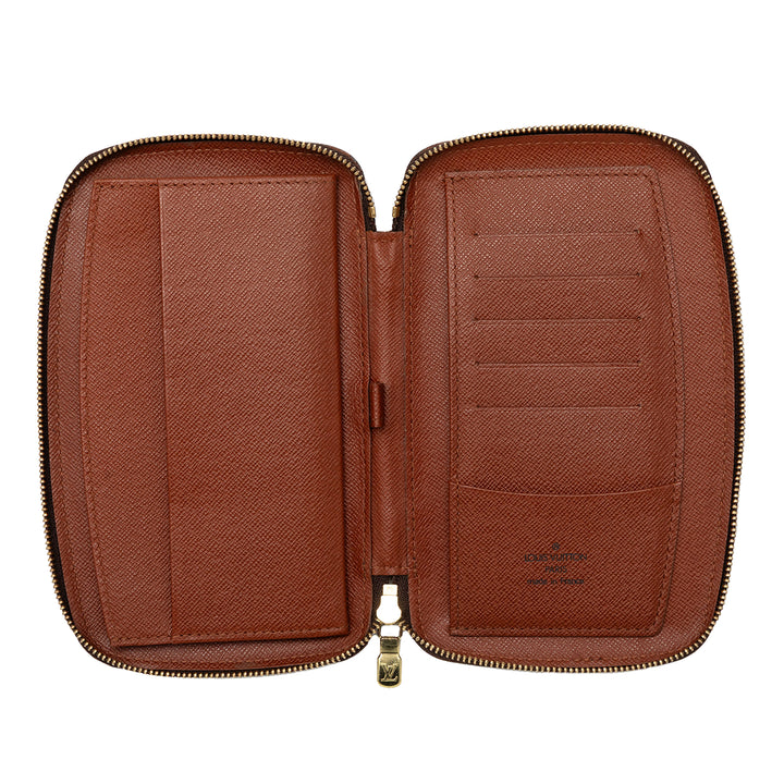 Louis Vuitton Monogram Geode Organizer Zippy Portefeuille