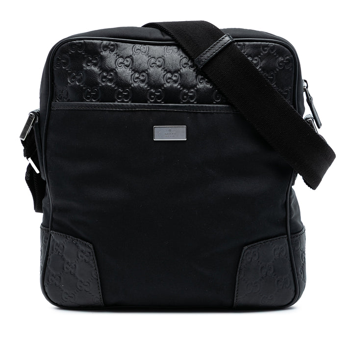 Gucci Guccissima à finitions Nylon Sac porté croisé