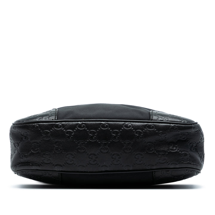 Gucci Guccissima à finitions Nylon Sac porté croisé