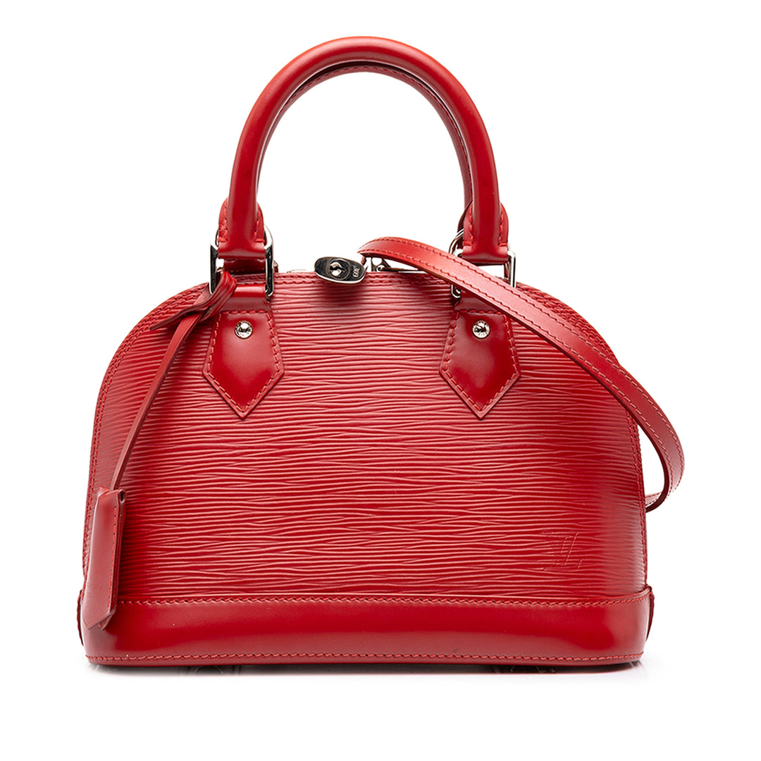 Louis Vuitton Alma BB Épi Rouge – vue principale – GABY PARIS