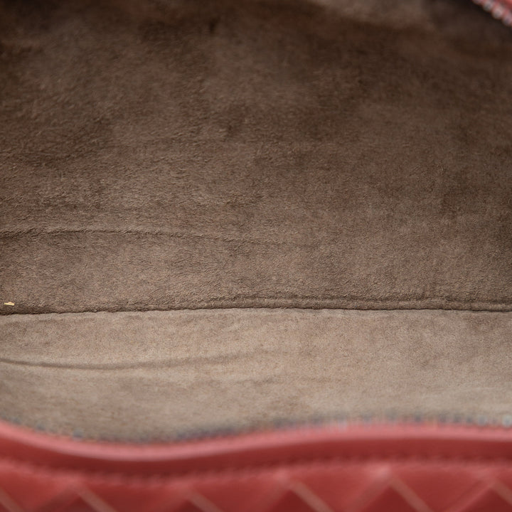 Bottega Veneta Intrecciato Expandable Chaîne à rabat Sac Mini Cuir nappa
