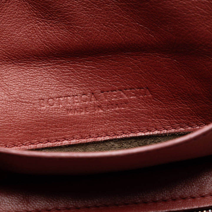Bottega Veneta Intrecciato Expandable Chaîne à rabat Sac Mini Cuir nappa