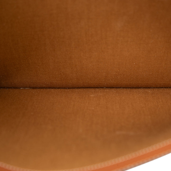 Triomphe Pochette Triomphe enduite Marron