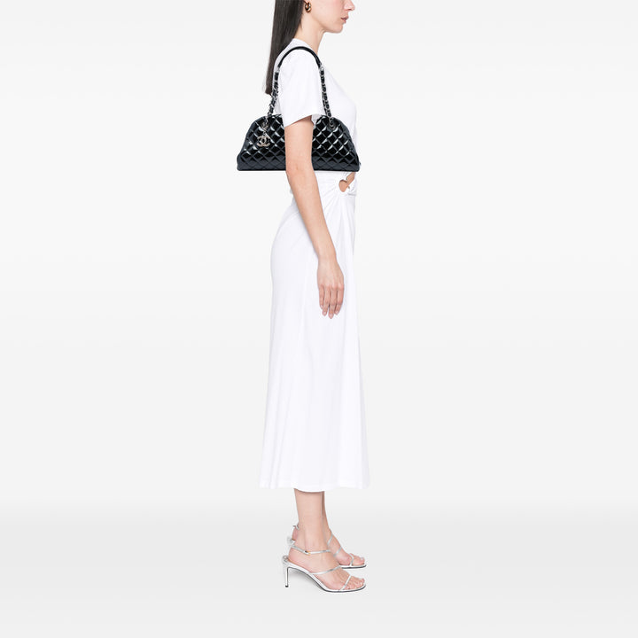 Chanel Matelassé Just Mademoiselle Sac bowling Moyen Noir – vue 5 – GABY PARIS