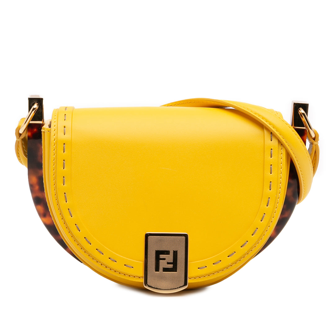 Fendi Cuir Moonlight Sac porté croisé