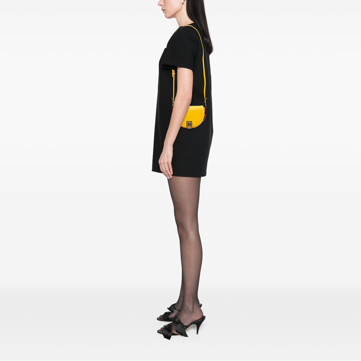 Fendi Cuir Moonlight Sac porté croisé