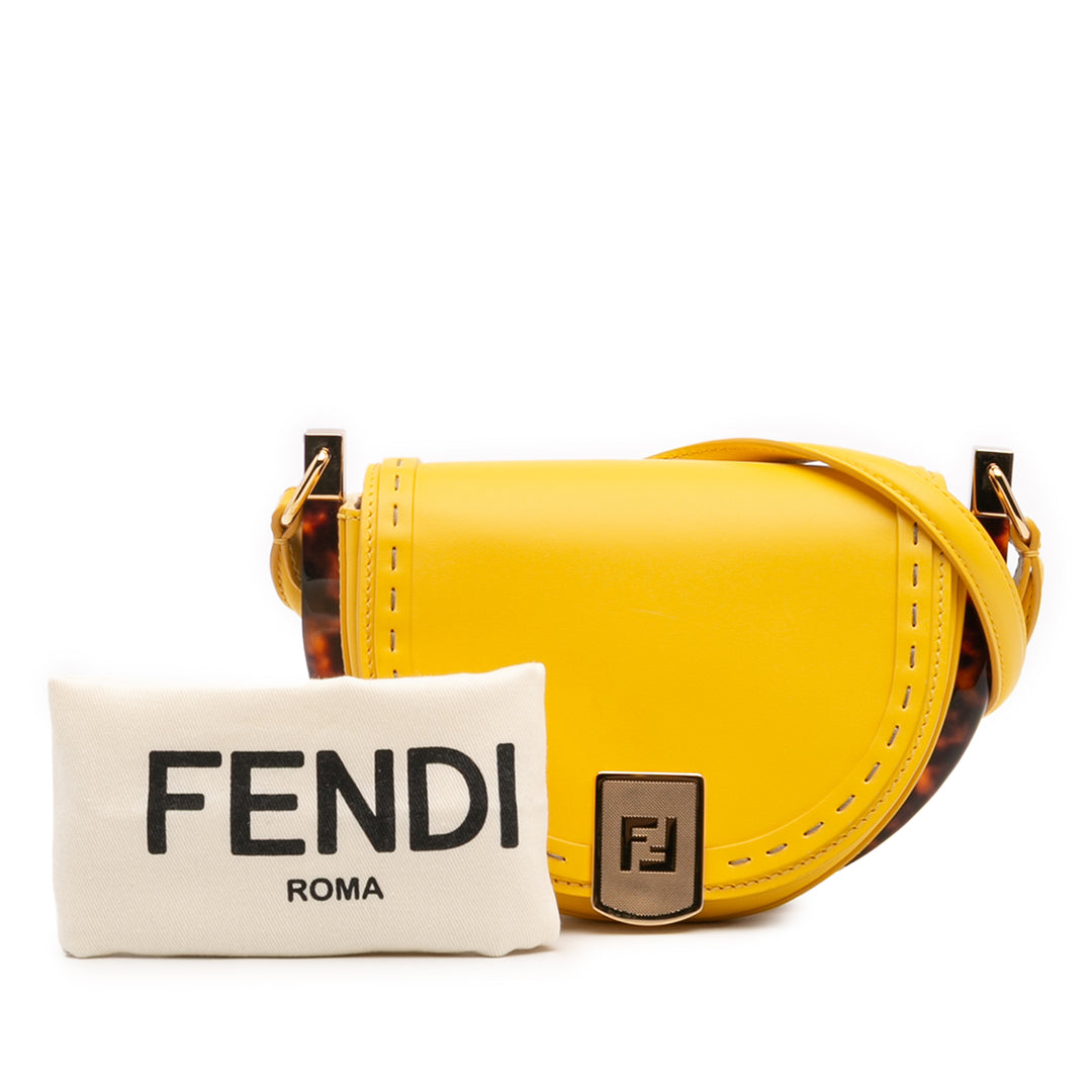 Fendi Cuir Moonlight Sac porté croisé