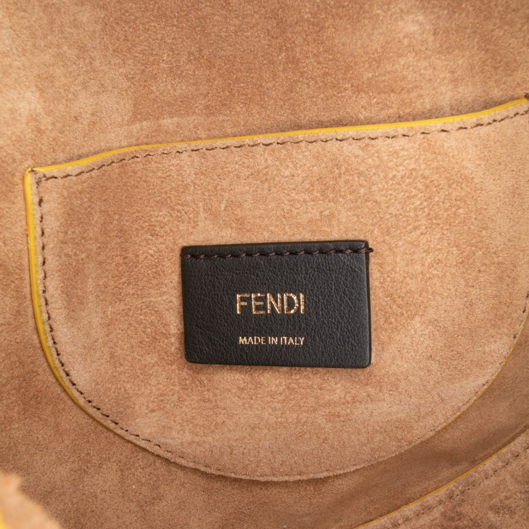Fendi Cuir Moonlight Sac porté croisé