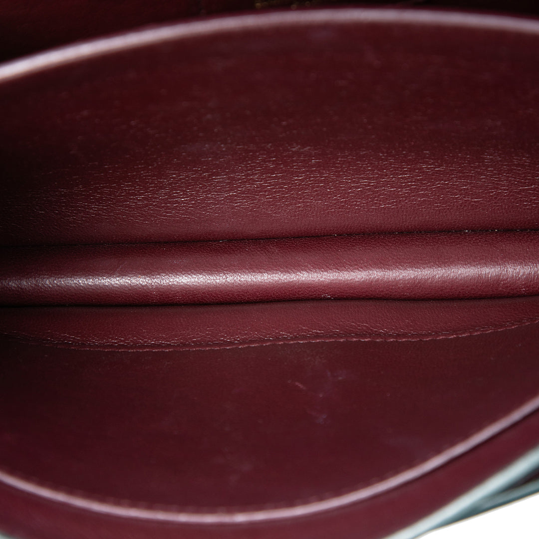 Saint Laurent Smooth Cuir de veau Monogram Cassandra Clasp Sac