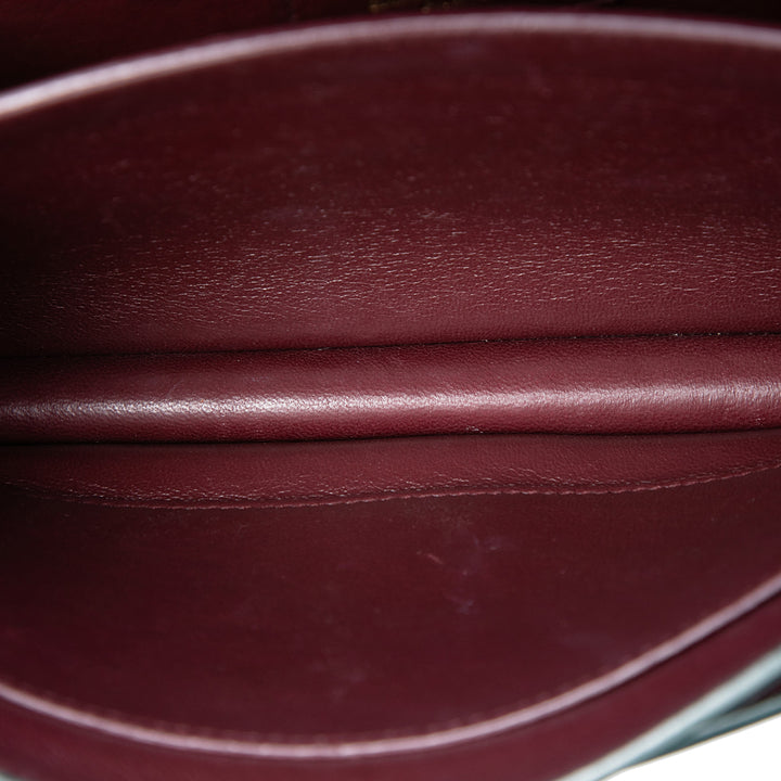 Saint Laurent Smooth Cuir de veau Monogram Cassandra Clasp Sac