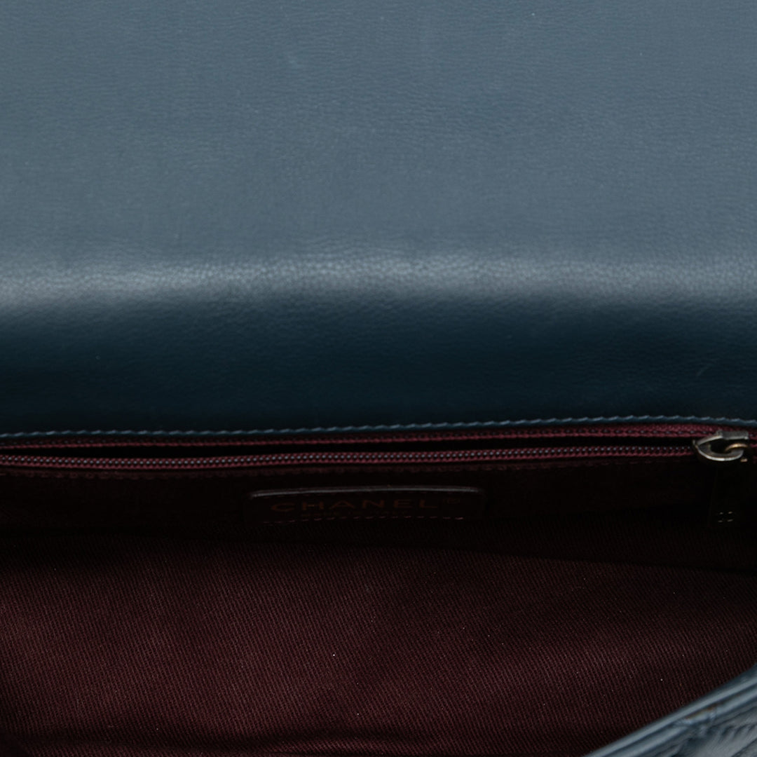 Chanel CC Matelassé Cuir de veau anse supérieure Bag