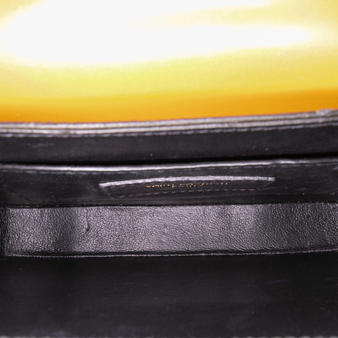 Saint Laurent Small Cuir de veau Solferino Sac In Boîte