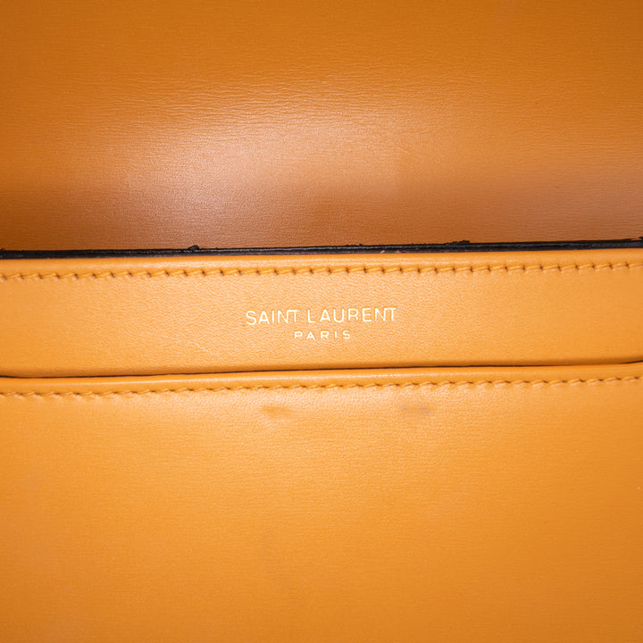 Saint Laurent Small Cuir de veau Solferino Sac In Boîte
