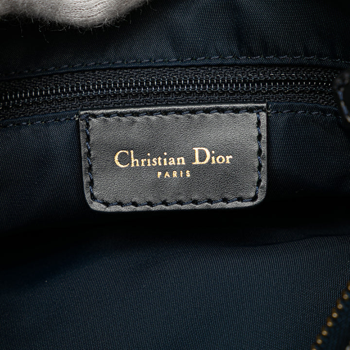 Dior Diorissimo Trotter Double Saddle Sac Bleu – vue 6 – GABY PARIS