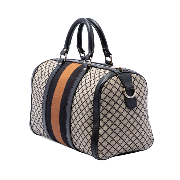 Diamante Web Joy Boston Sac Moyen Noir