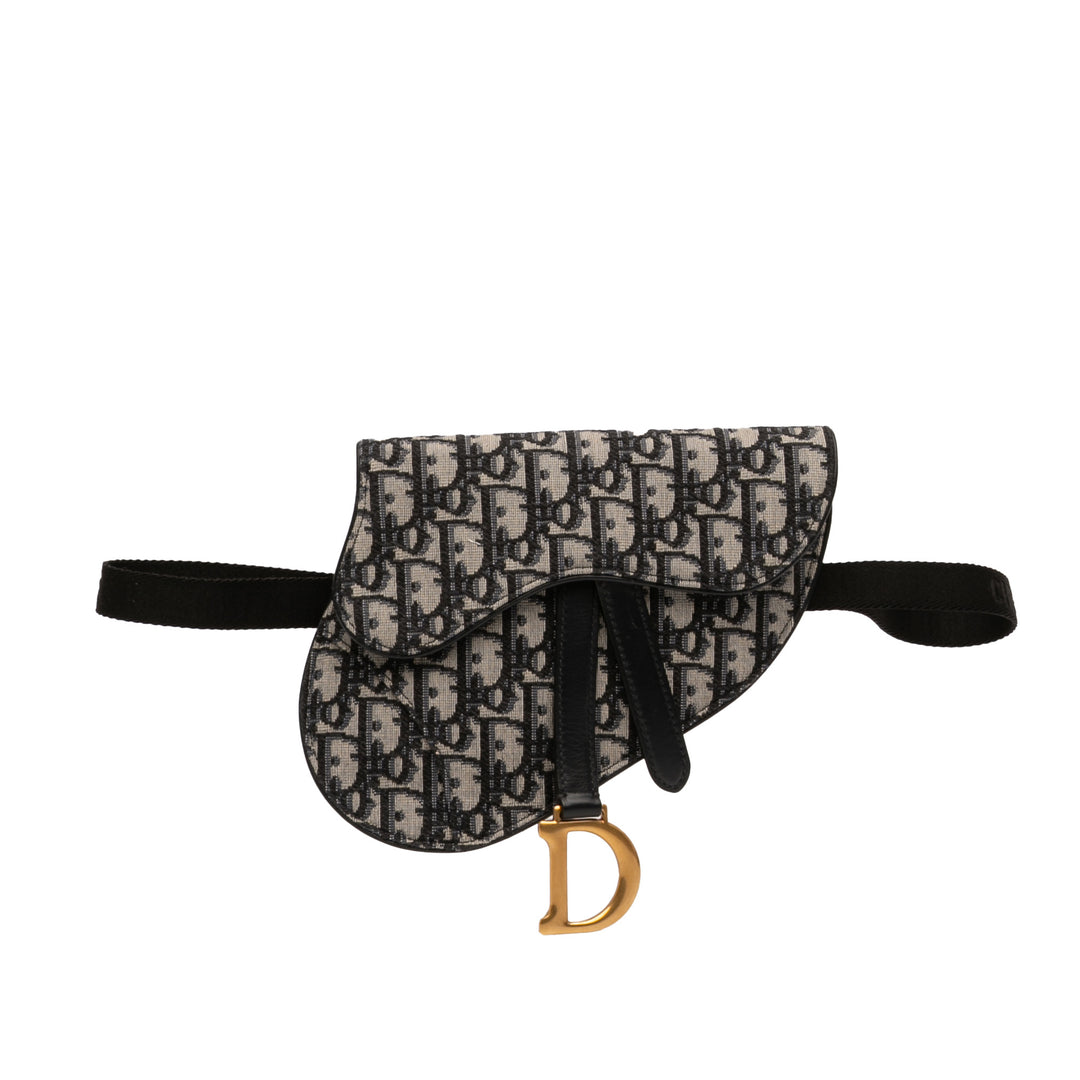 Dior Oblique Toile Saddle Sac ceinture