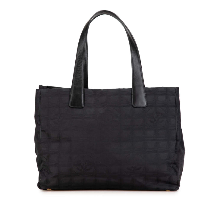 New Travel Line Nylon Tote Black - Gaby Paris