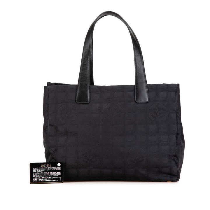 New Travel Line Nylon Tote Black - Gaby Paris