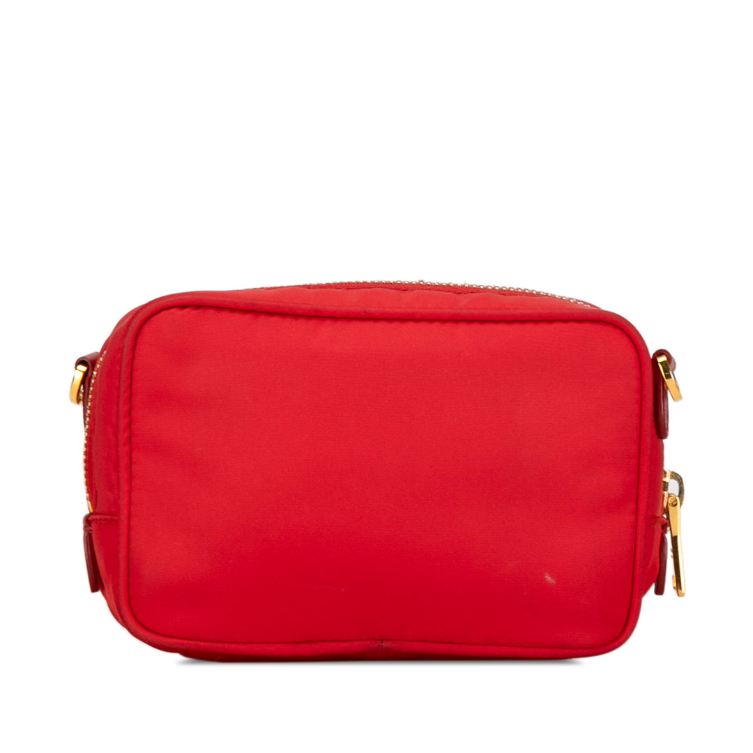 Tessuto Fiocco Bow Crossbody Red - Gaby Paris