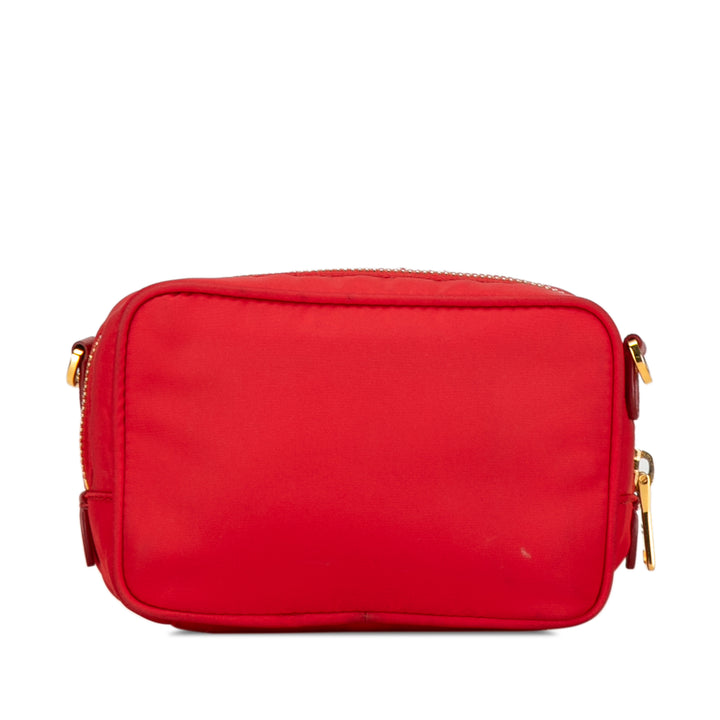 Tessuto Fiocco Bow Crossbody Red - Gaby Paris