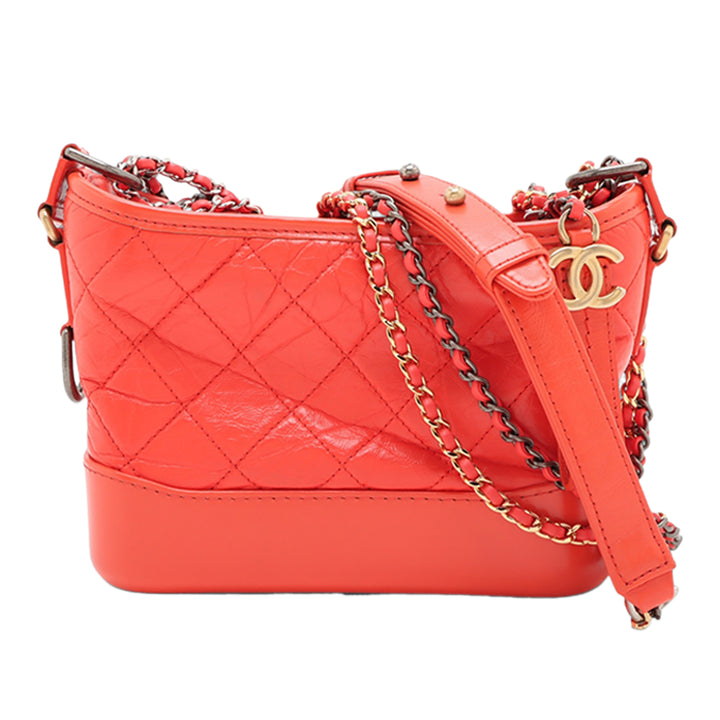 Chanel Small vieilli Cuir de veau Gabrielle Sac porté croisé