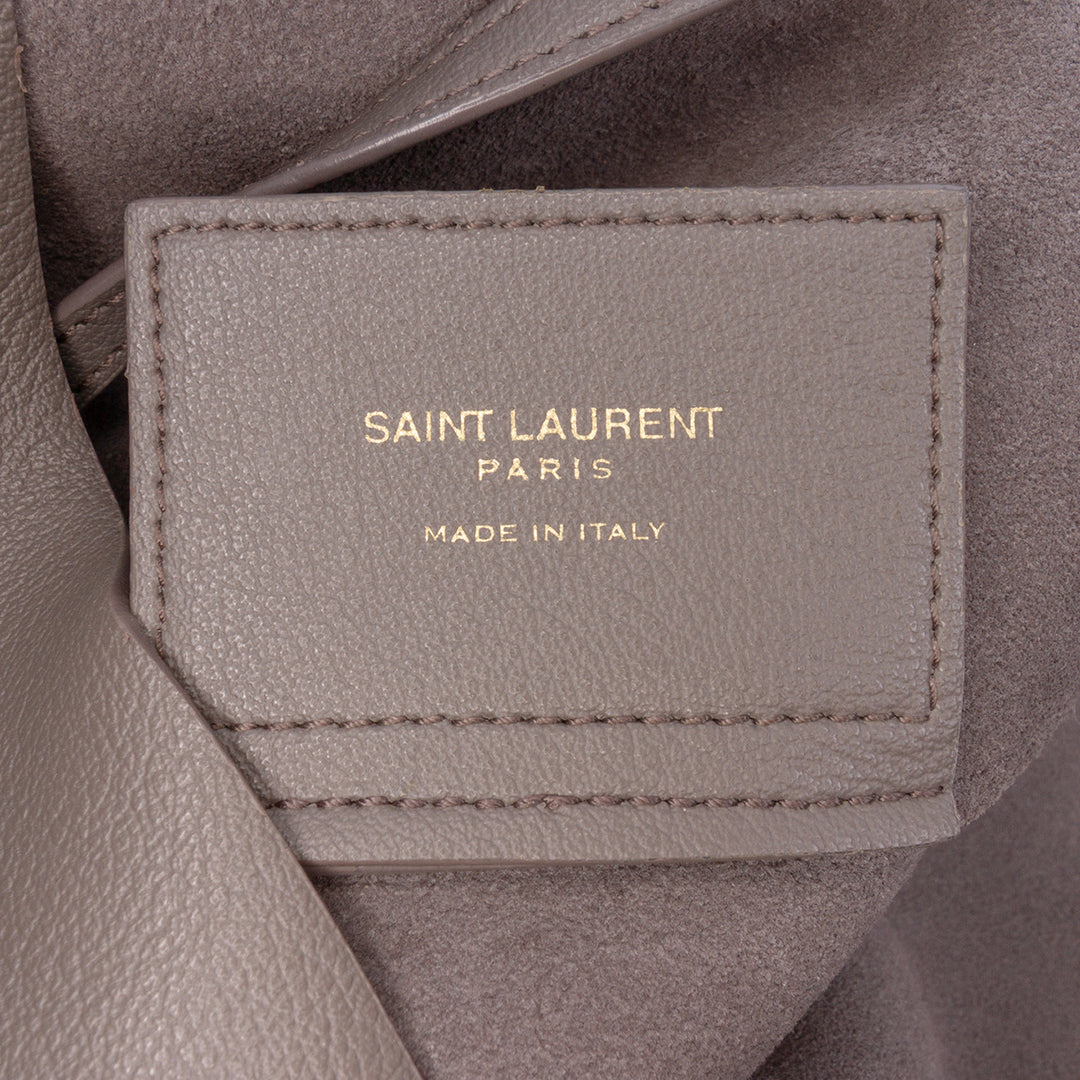 Saint Laurent Large Cuir East West Shopping Cabas