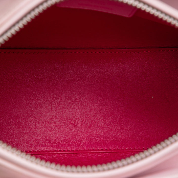 Dior Medium Cuir de veau Cuir verni brodé Valentines Day Heart Lady Dior