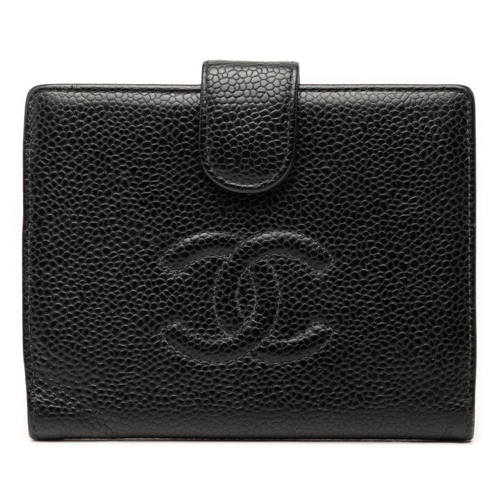 Chanel CC Caviar French Portefeuille