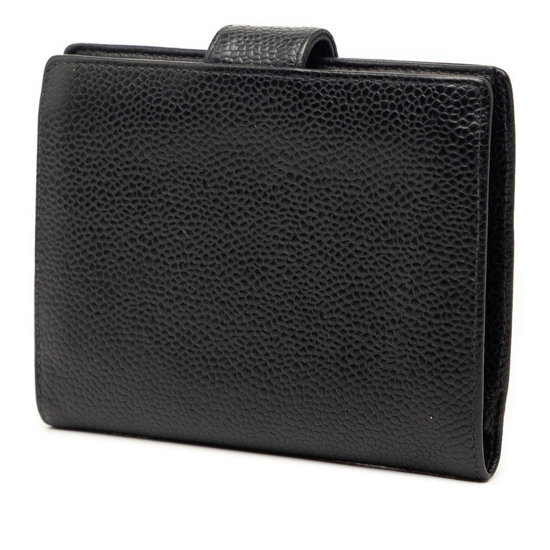 Chanel CC Caviar French Portefeuille