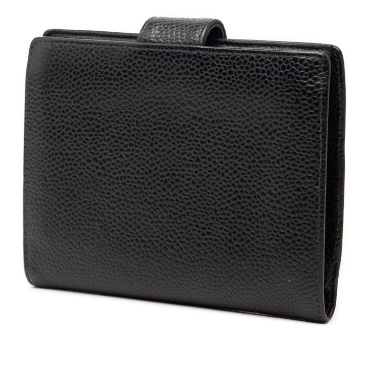 Chanel CC Caviar French Portefeuille