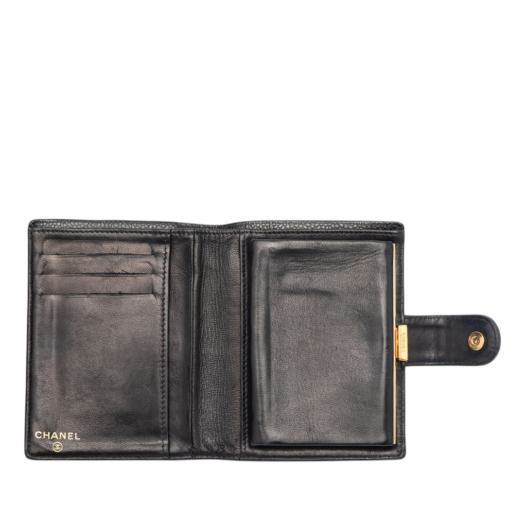 Chanel CC Caviar French Portefeuille