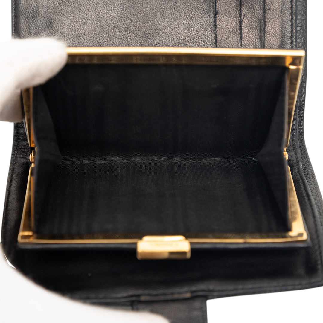 Chanel CC Caviar French Portefeuille
