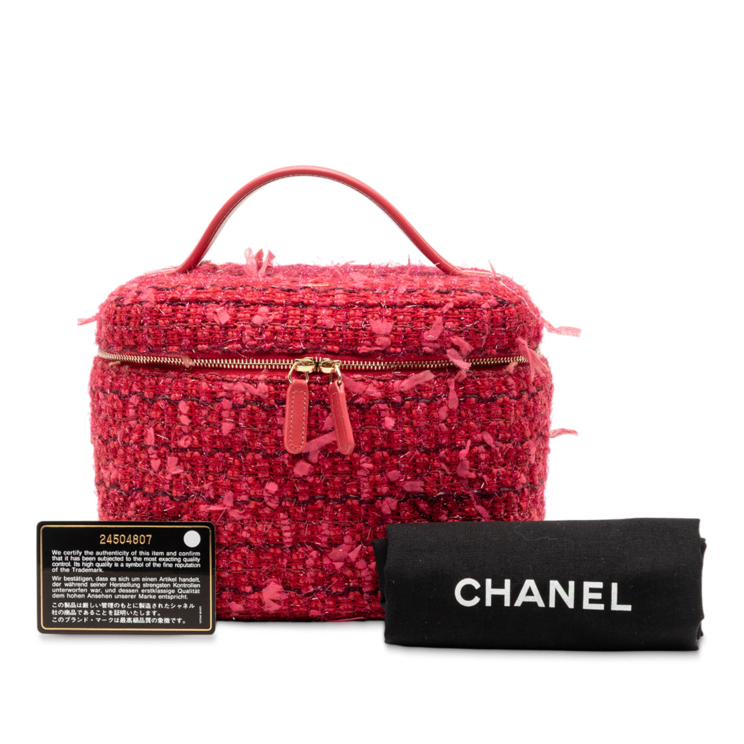 Chanel Tweed Vanity – GABY PARIS Authentique