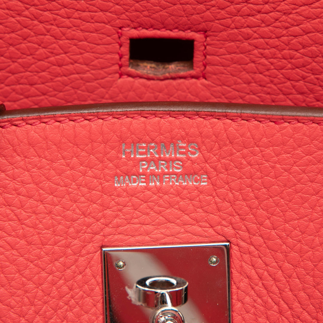 Hermès Clemence Birkin Retourne 35
