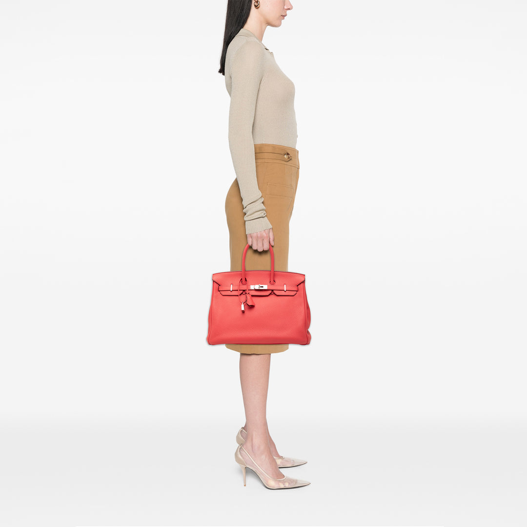 Hermès Clemence Birkin Retourne 35
