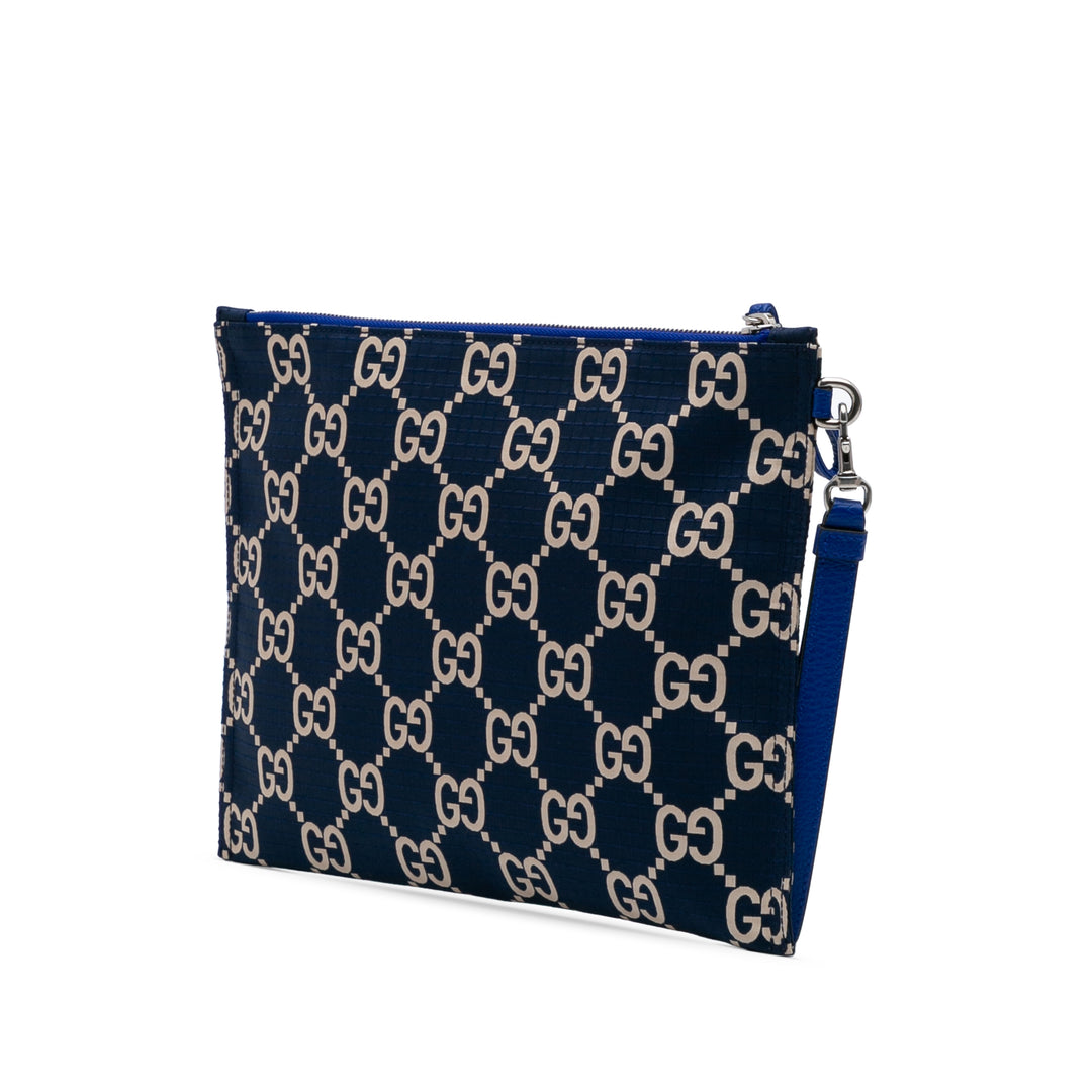 Gucci GG Toile Ripstop Pouch Bleu – GABY PARIS Authentique