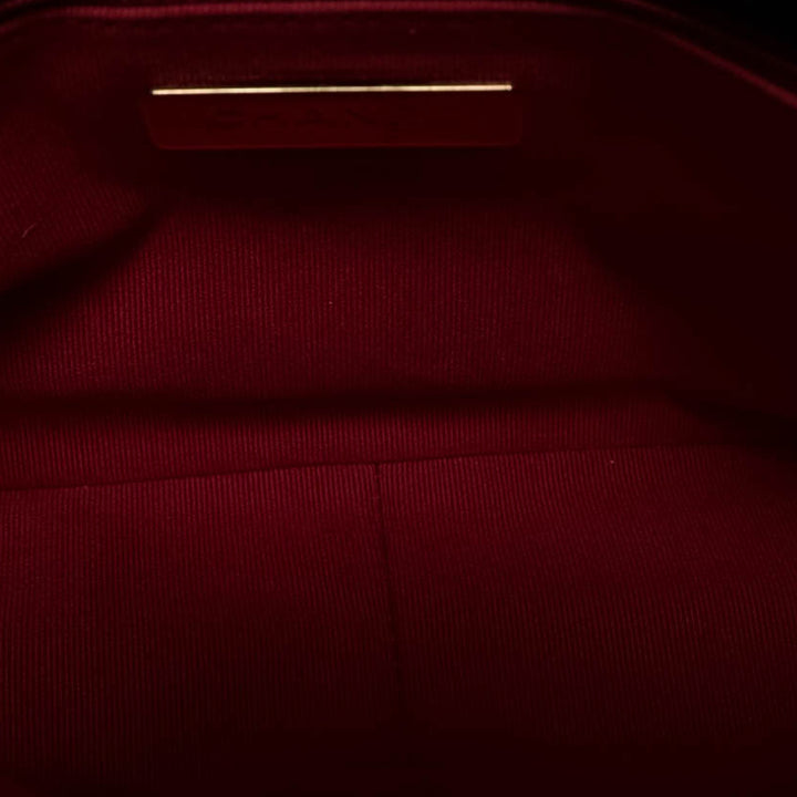 Chanel Sac à main 19 à rabat Moyen Cuir d'agneau Noir – vue 4 – GABY PARIS