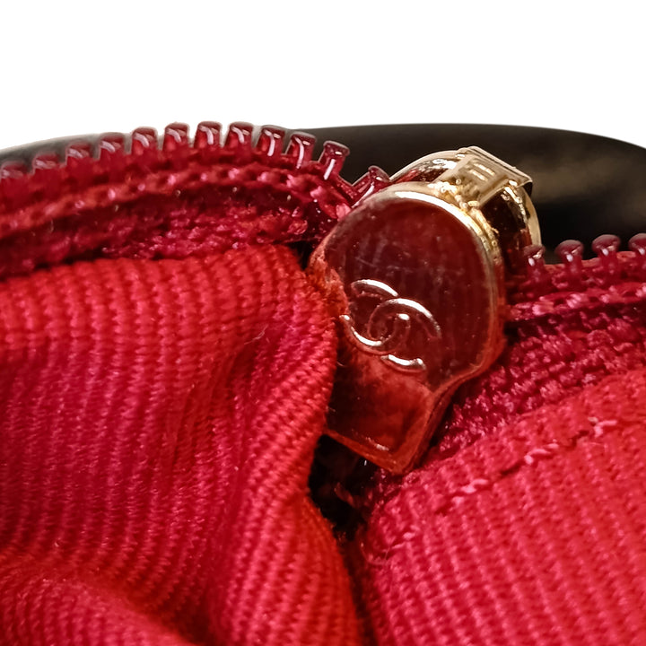 Chanel Sac à main 19 à rabat Moyen Cuir d'agneau Noir – vue 7 – GABY PARIS